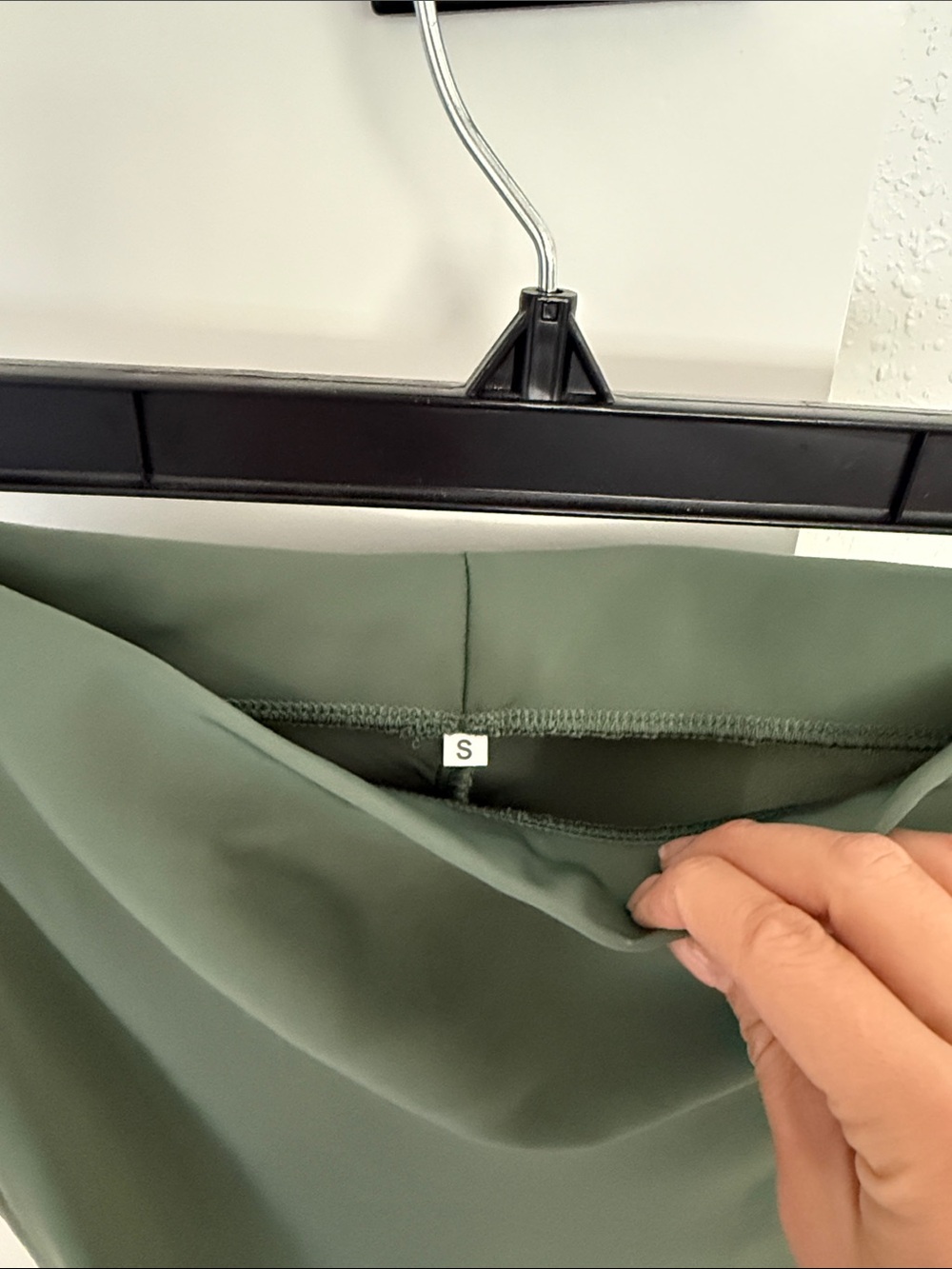 Classic Olive Green Maxi Skirt - Picture 2 of 2